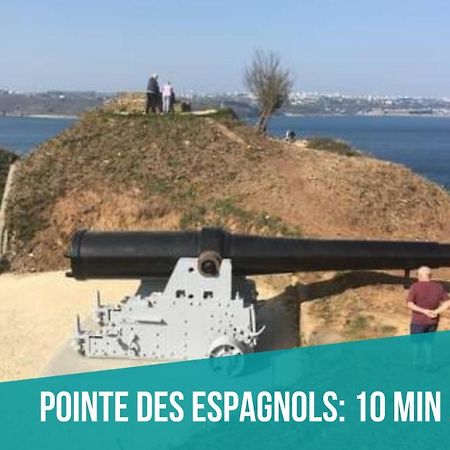 Maison Spacieuse A Deux Pas De La Plage Roscanvel Екстер'єр фото